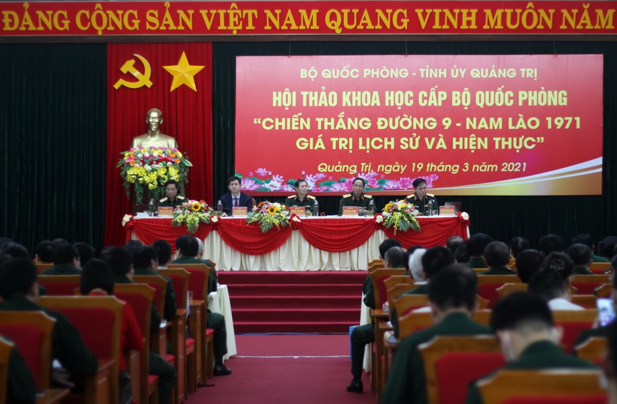 Hội thảo khoa học “Chiến thắng Đường 9- Nam Lào 1971- Giá trị lịch sử và hiện thực"